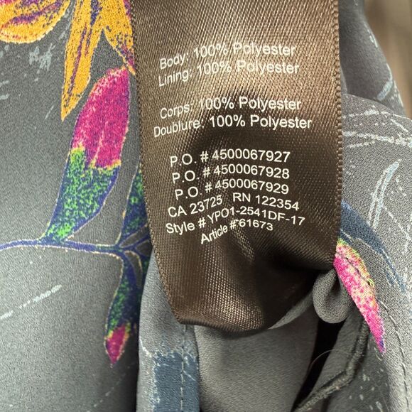 Babaton Aritzia Women's XS Malik Off Shoulder Floral Blouse Fairy Flowy Dainty - Picture 6 of 11